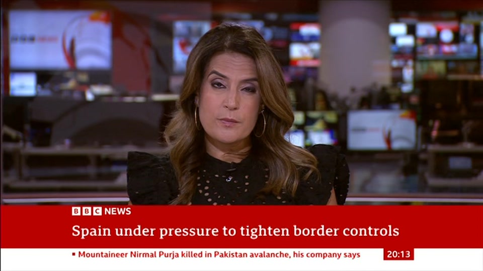 Broadcast still at 13m. BBC NEWS, BBC News, 1 August 2026.