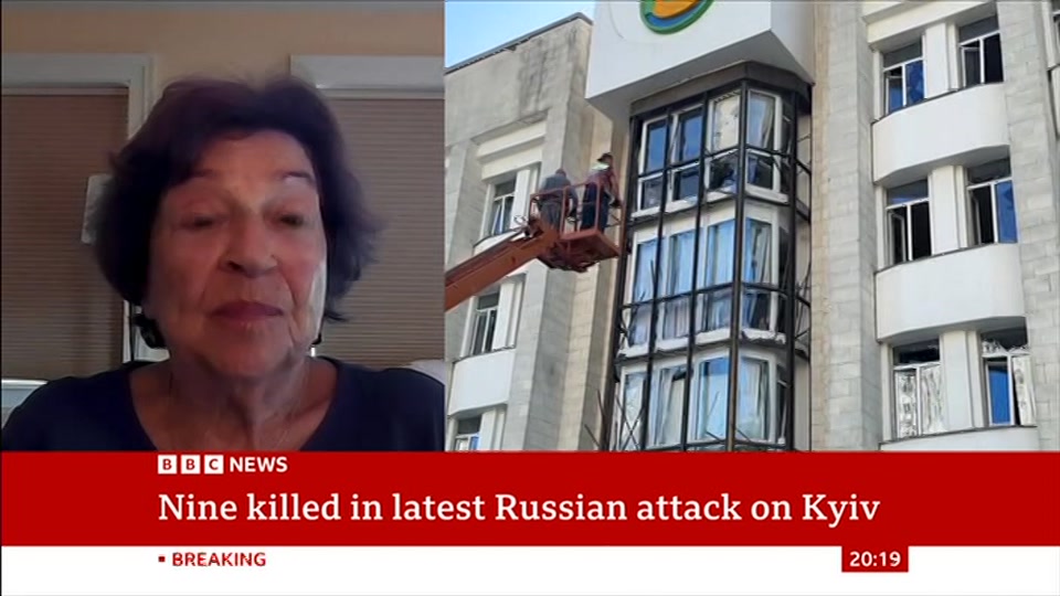 Broadcast still at 19m. BBC News, 1 August 2026.