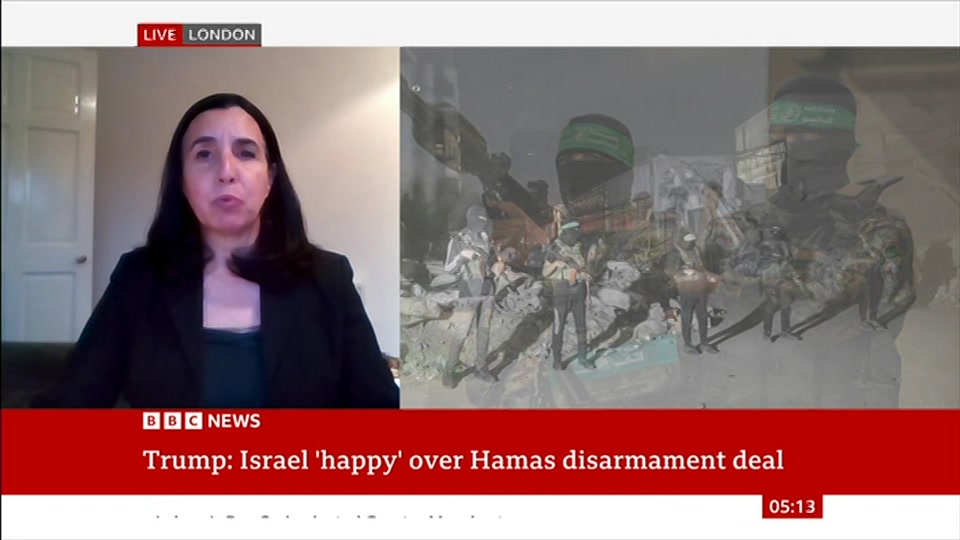 Still from BBC News at 13:00