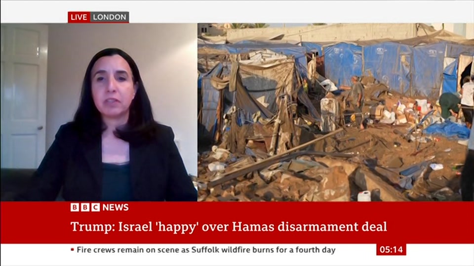 Still from BBC News at 14:00