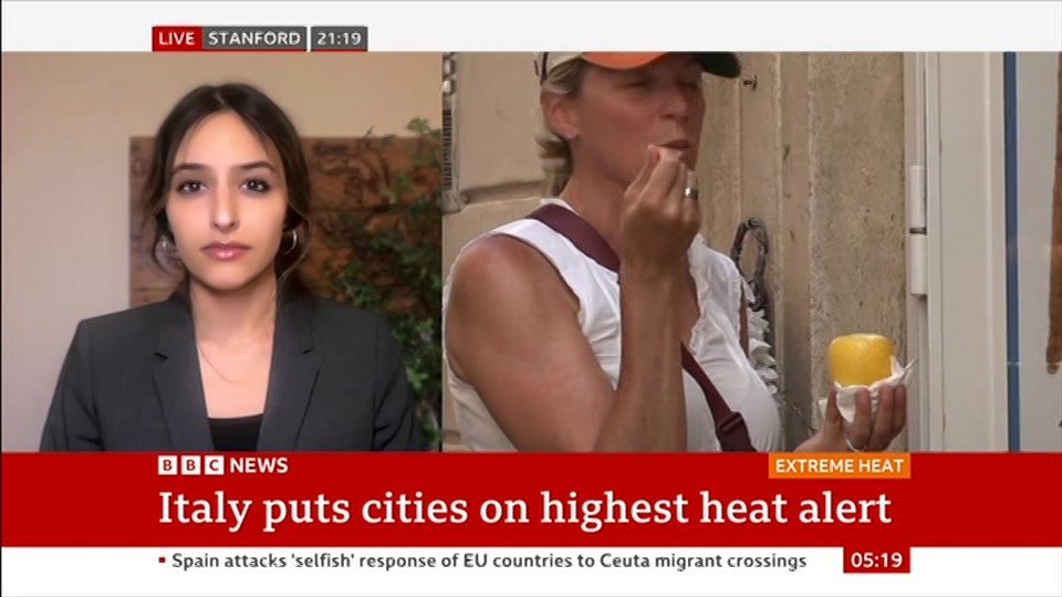 Still from BBC News at 19:00
