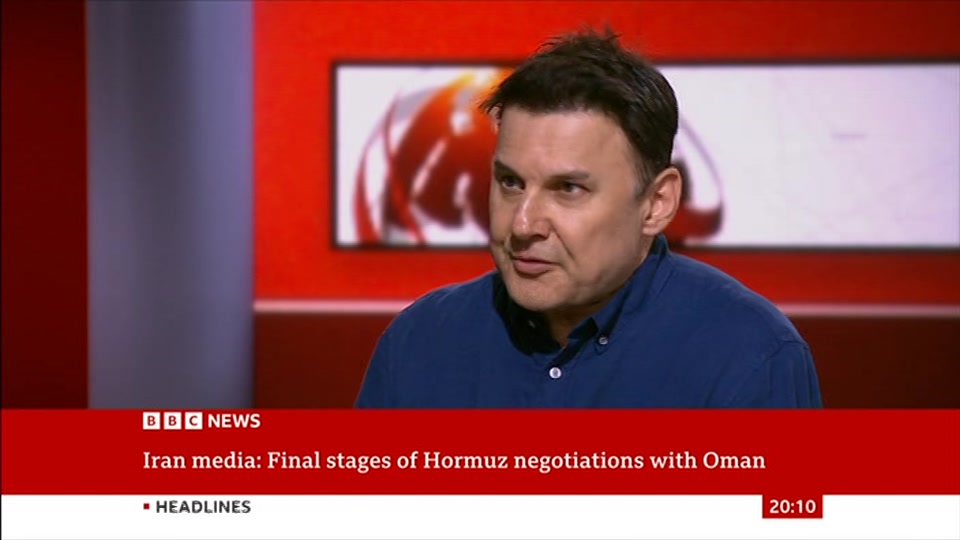 Broadcast still at 10m. BBC NEWS, BBC News, 2 August 2026.