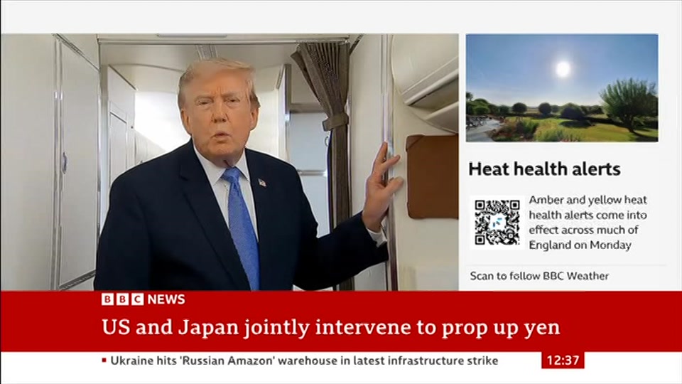 Still from BBC News at 7:00