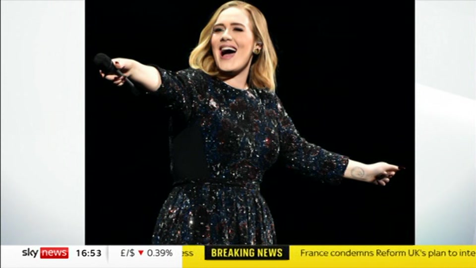 Still from Sky News at 23:00