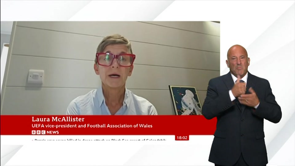 Still from BBC News at 2:00