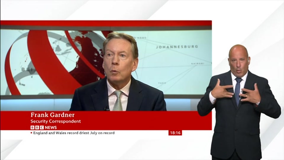 Still from BBC News at 16:00