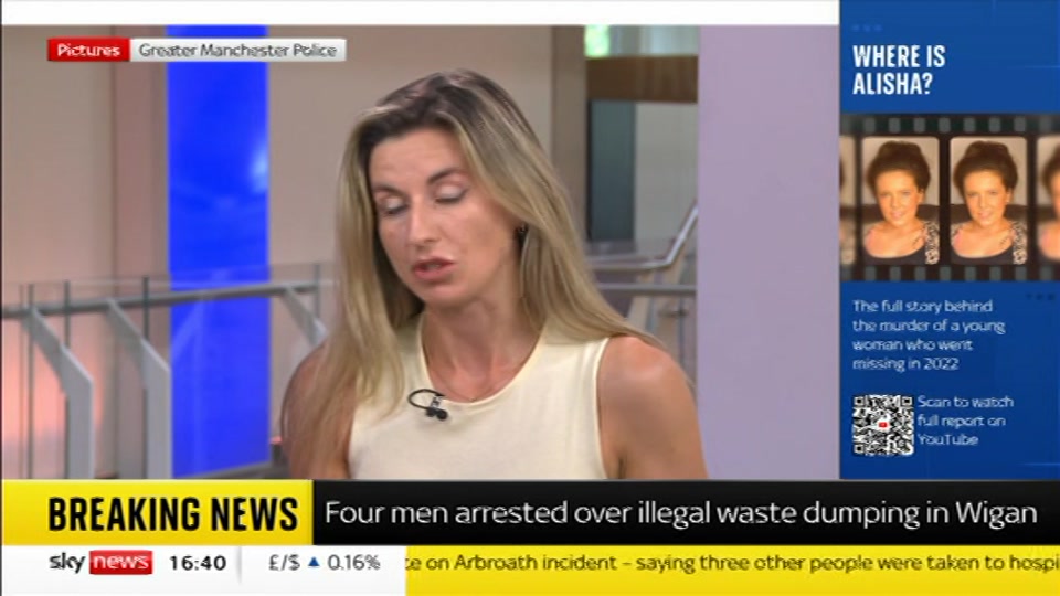Still from Sky News at 10:00