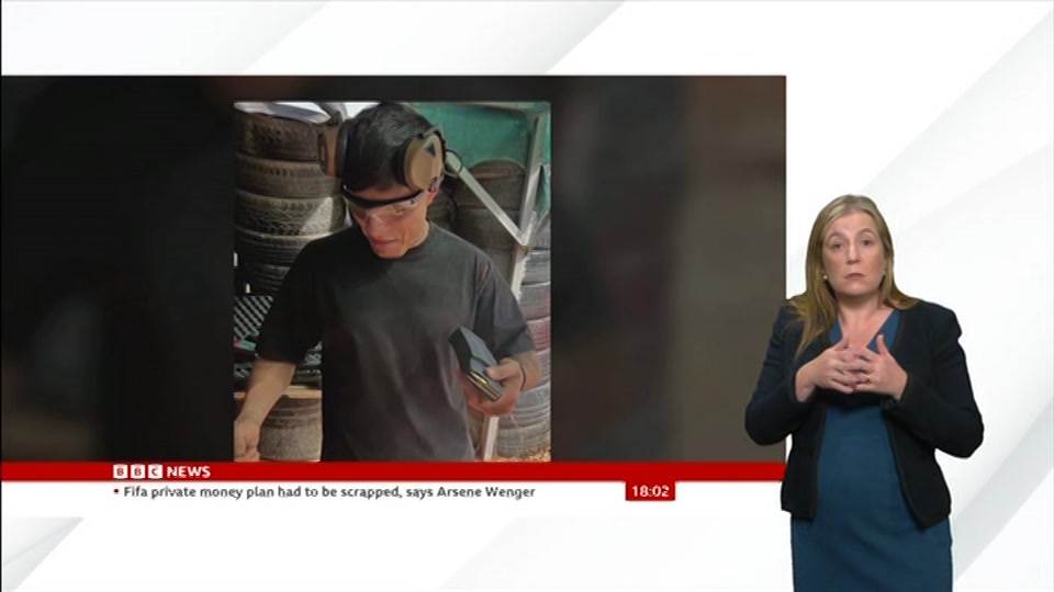 Still from BBC News at 2:00