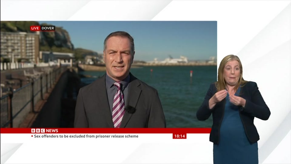 Still from BBC News at 14:00