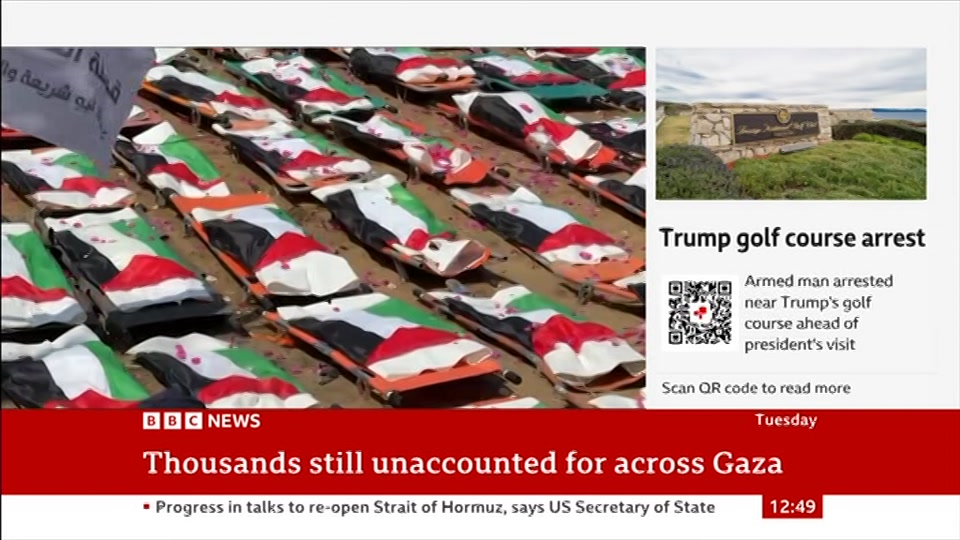 Still from BBC News at 19:00