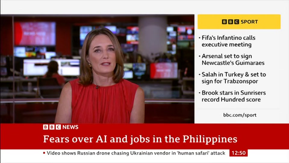 Still from BBC News at 20:00