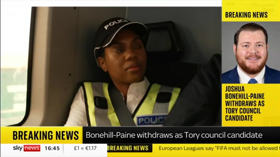 Still from Sky News at 15:00
