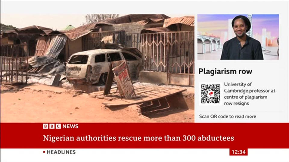 Still from BBC News at 4:00