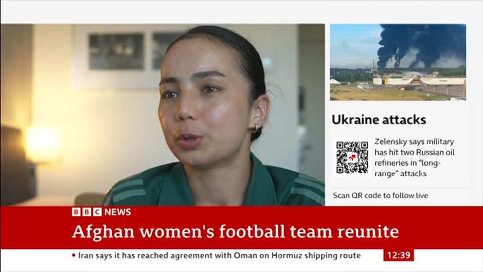 Still from BBC News at 9:00