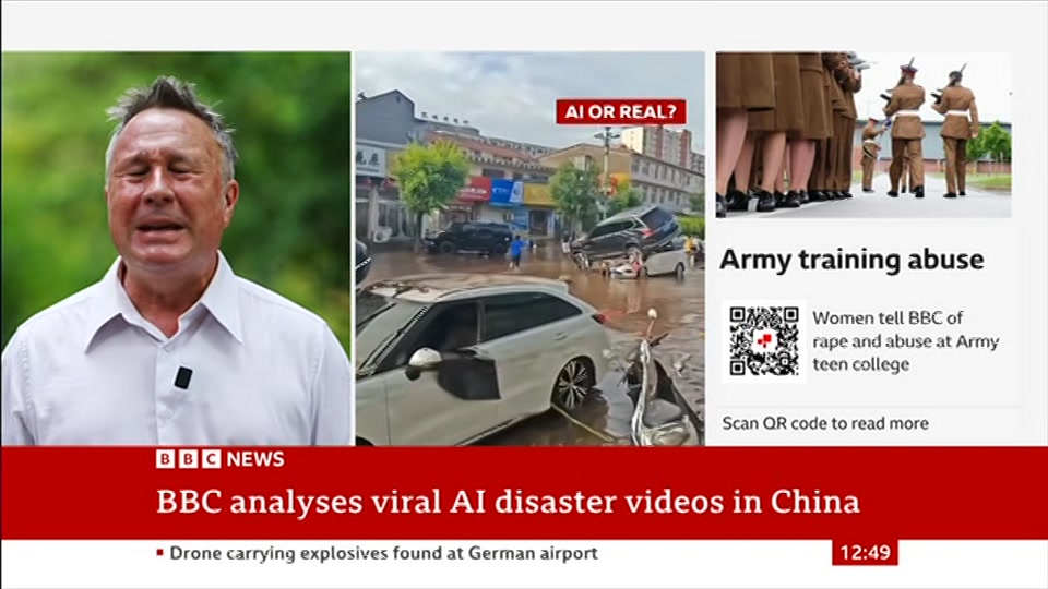 Broadcast still at 19m. BBC NEWS, BBC News Now, 6 August 2026.