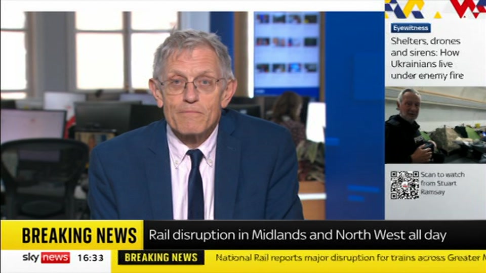 Still from Sky News at 3:00