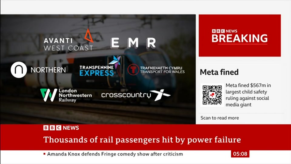 Still from BBC News at 8:00