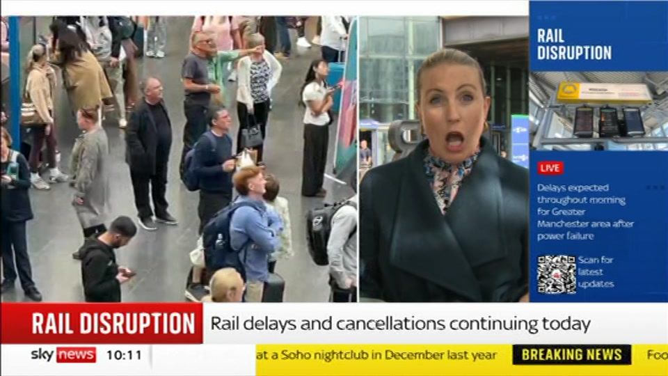 Still from Sky News at 11:00