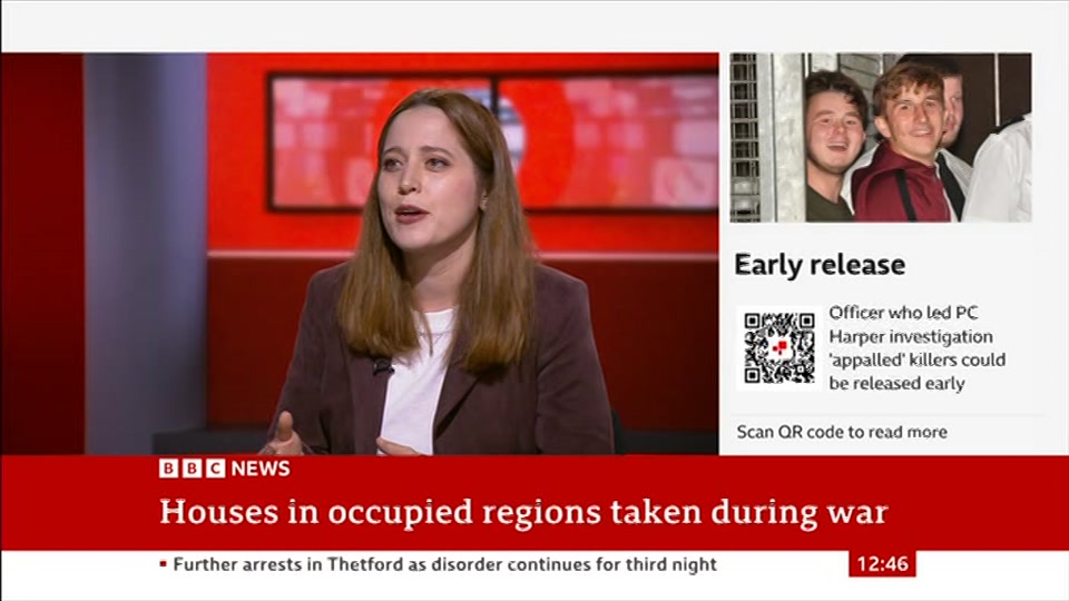 Still from BBC News at 16:00