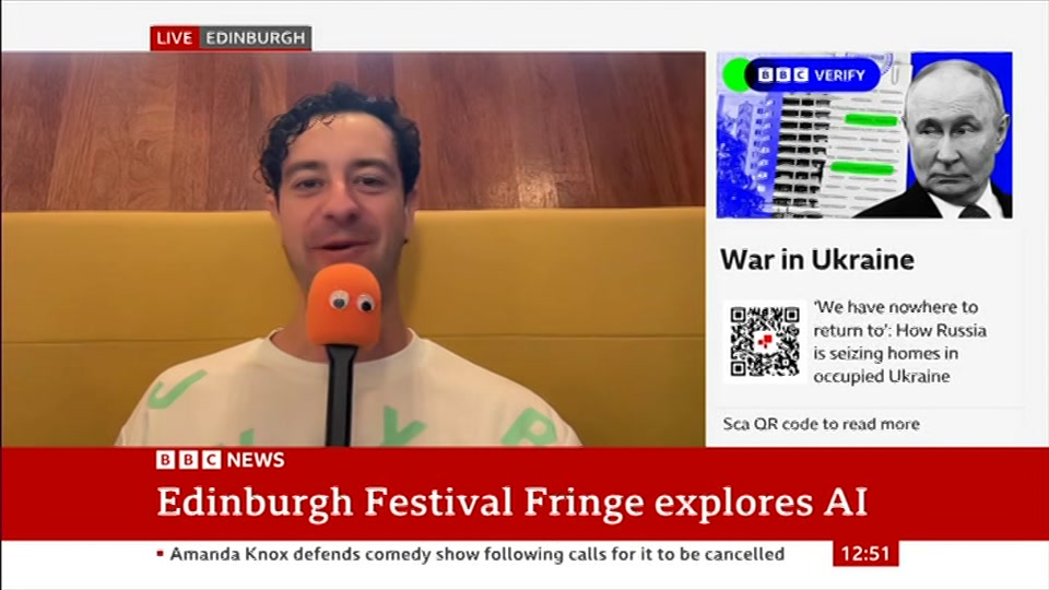 Still from BBC News at 21:00