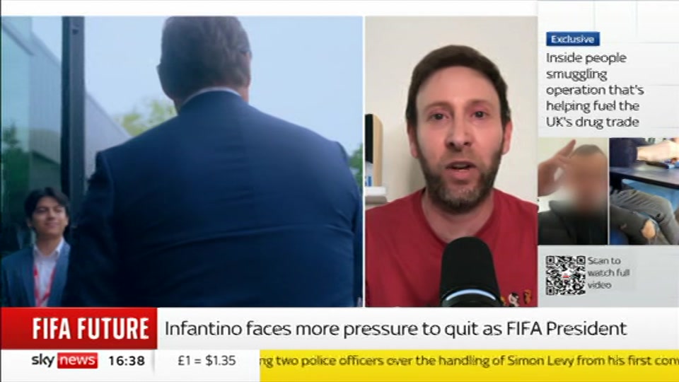 Still from Sky News at 8:00