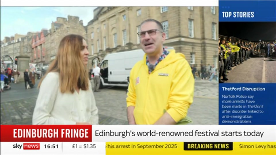Still from Sky News at 21:00