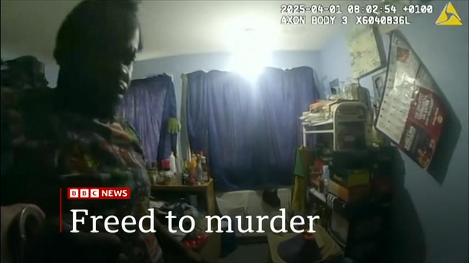 Broadcast still at 16m. BBC ONE West, BBC News, 7 August 2026.