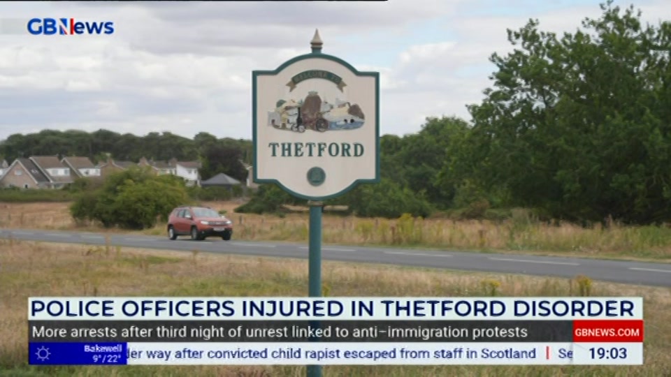 Still from GB News at 3:00