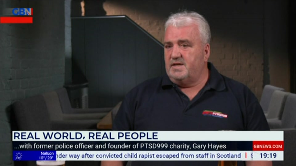 Still from GB News at 19:00