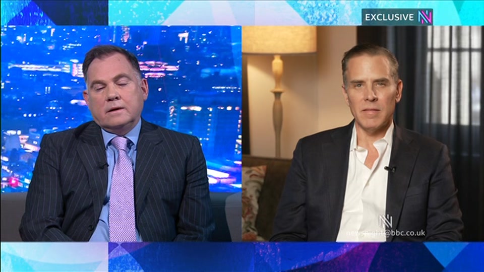 Broadcast still at 16m. BBC TWO, Newsnight, followed by Weather, 7 August 2026.