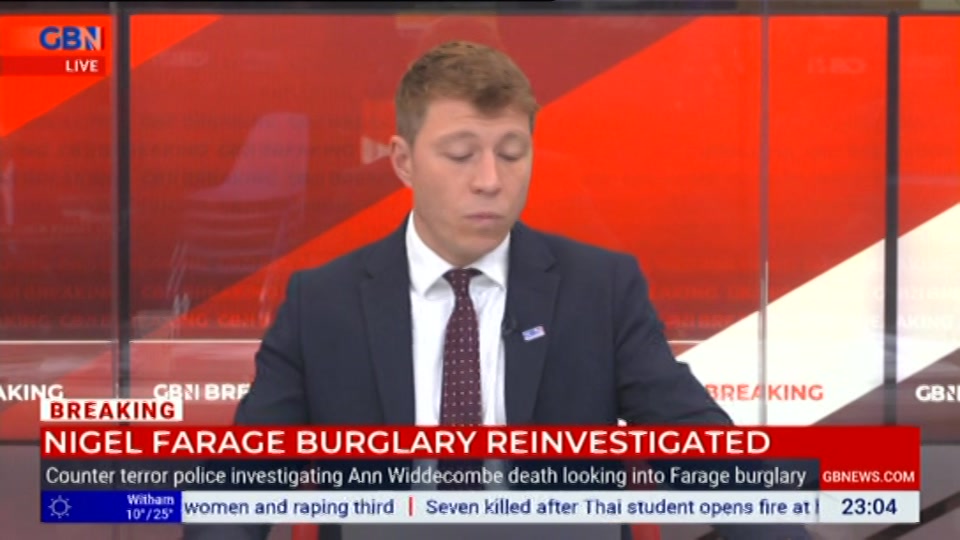 Still from GB News at 4:00