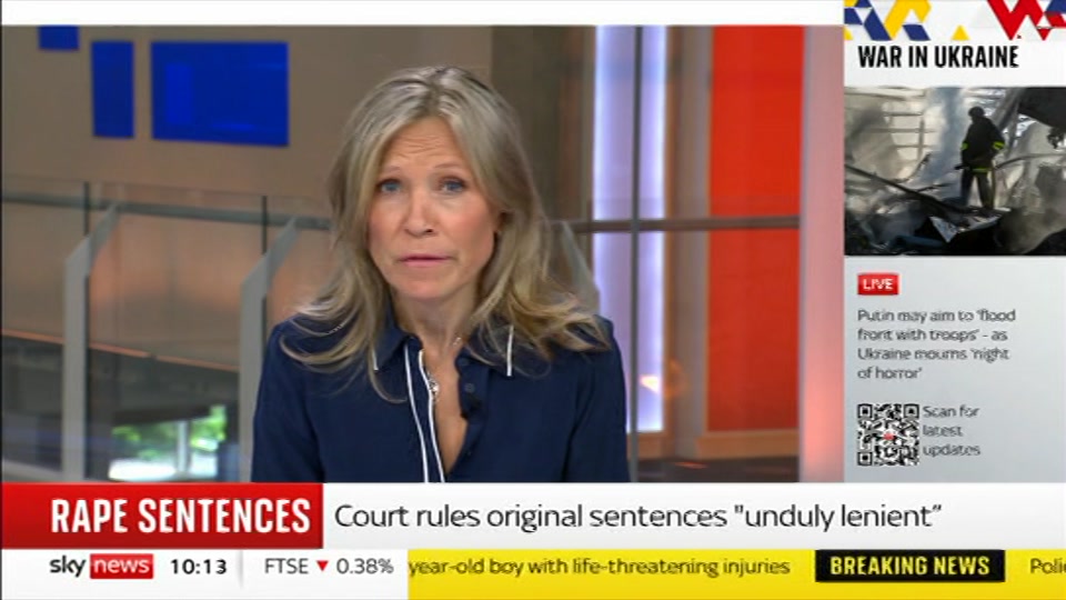 Broadcast still at 14m. Sky News, Sky News Today with Sam Washington, 3 July 2026.