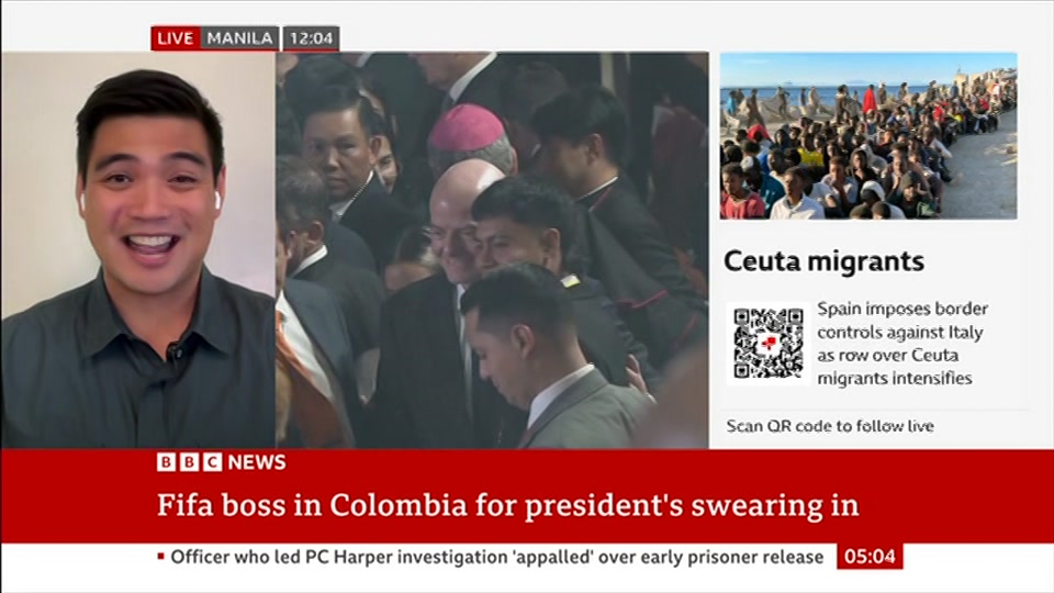 Broadcast still at 4m. BBC NEWS, BBC News, 8 August 2026.