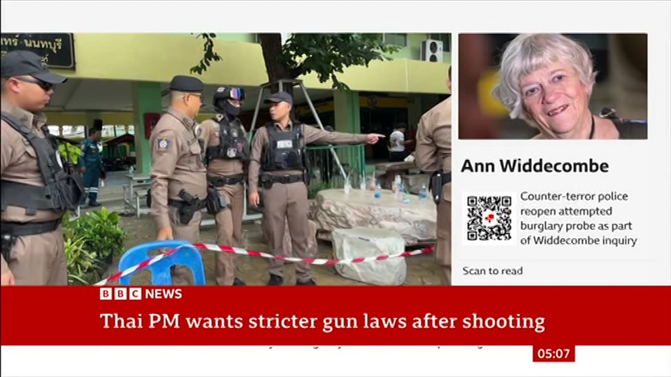 Broadcast still at 7m. BBC NEWS, BBC News, 8 August 2026.