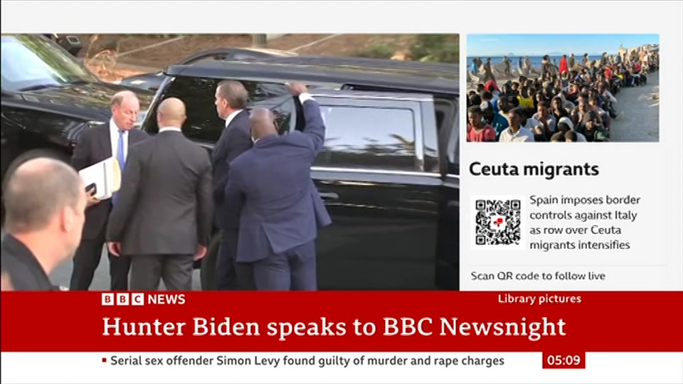 Broadcast still at 9m. BBC NEWS, BBC News, 8 August 2026.