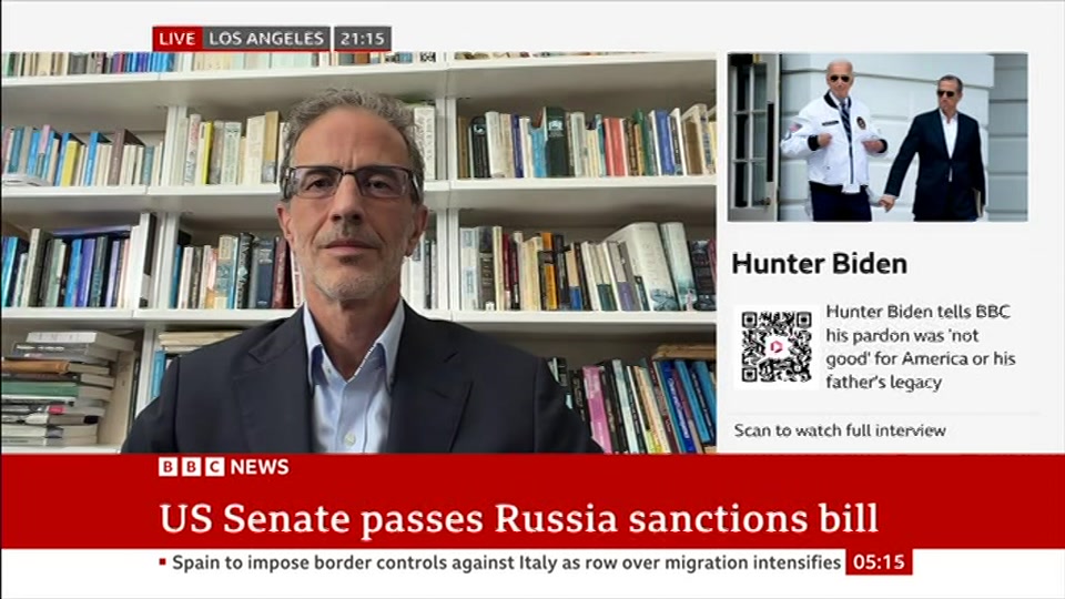 Still from BBC News at 15:00