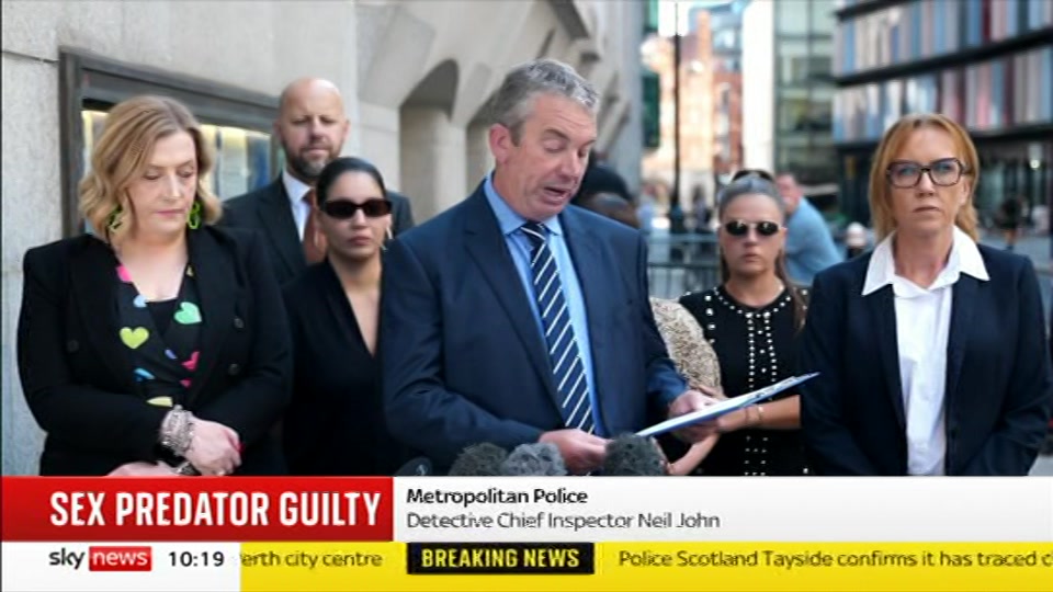 Still from Sky News at 19:00