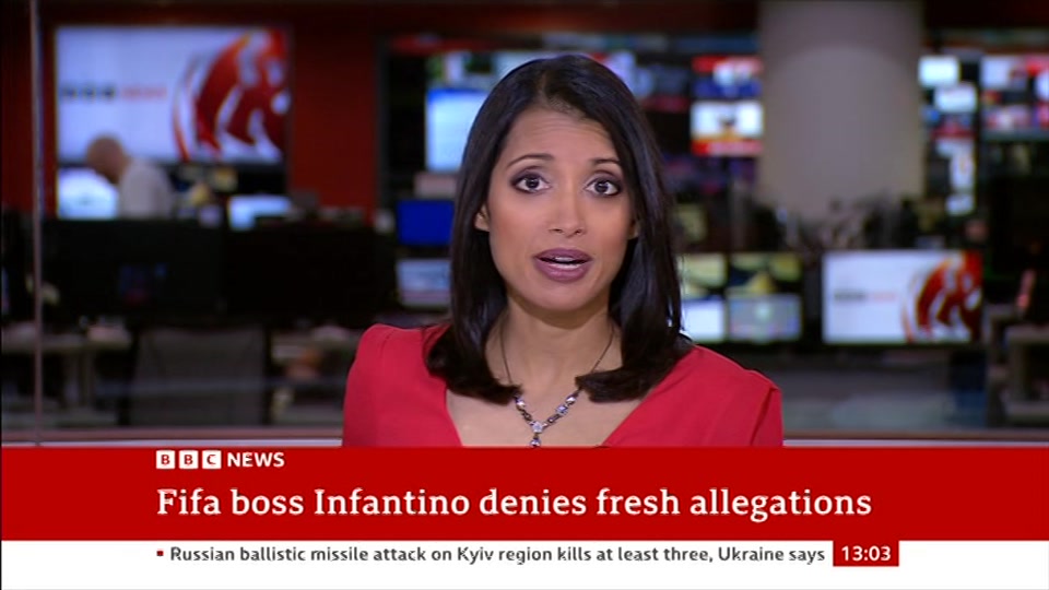 Still from BBC News at 3:00