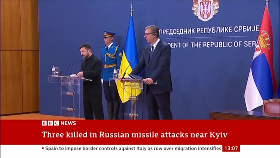 Still from BBC News at 7:00