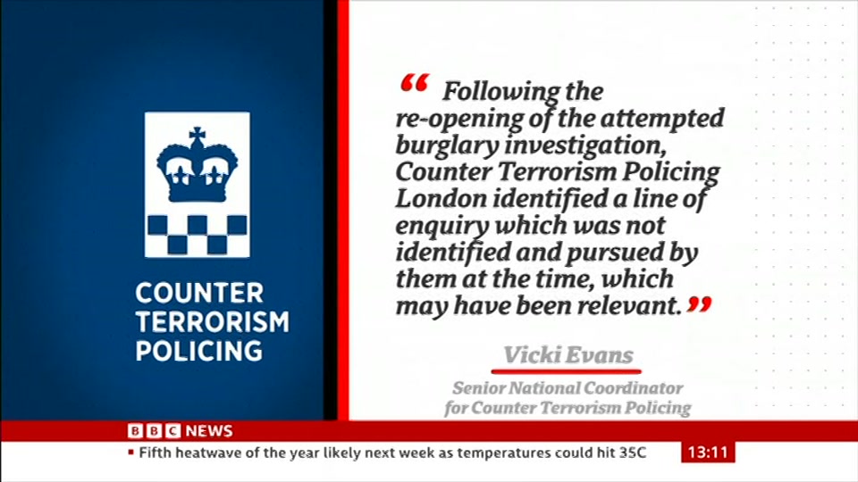 Broadcast still at 11m. BBC NEWS, BBC News, 8 August 2026.