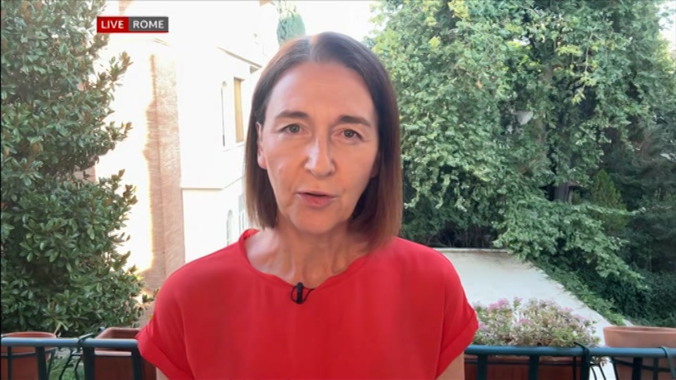 Broadcast still at 10m. BBC ONE West, BBC News, 8 August 2026.