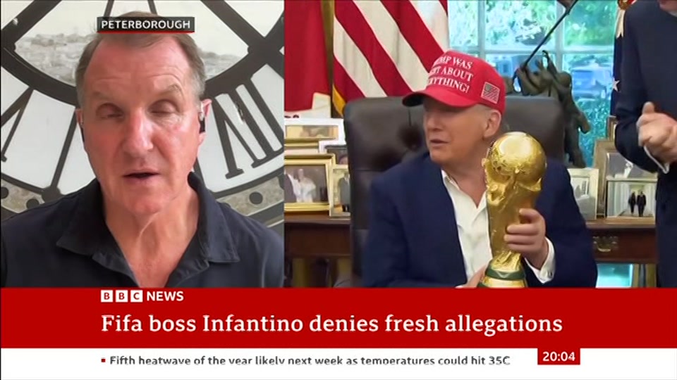 Still from BBC News at 4:00