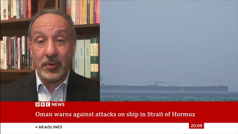 Broadcast still at 9m. BBC NEWS, BBC News, 8 August 2026.