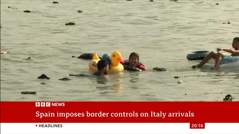 Still from BBC News at 16:00