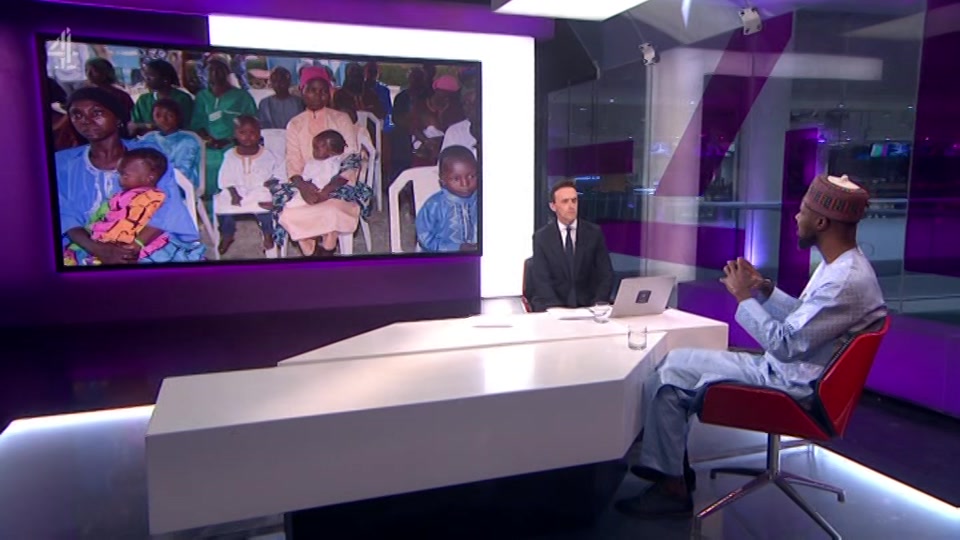 Broadcast still at 13m. Channel 4, Channel 4 News, 8 August 2026.
