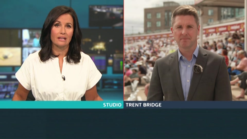 Broadcast still at 15m. ITV1, ITV Lunchtime News, 29 June 2026.
