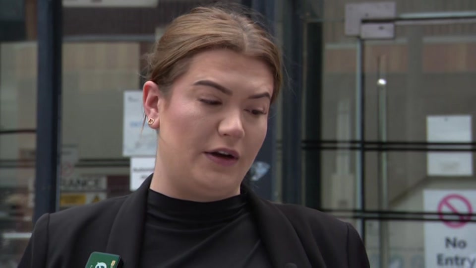 Broadcast still at 2m. ITV1, ITV Lunchtime News, 14 July 2026.