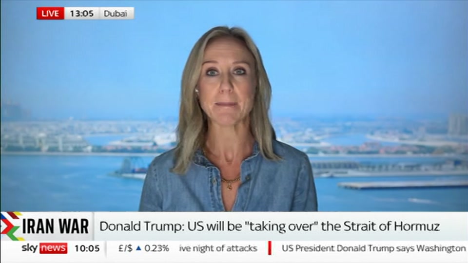 Still from Sky News at 5:00