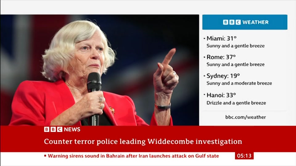 Still from BBC NEWS at 13:00