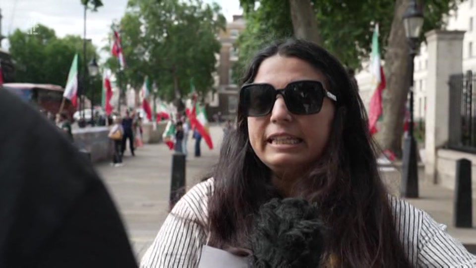 Broadcast still at 17m. Channel 4, Channel 4 News, 14 July 2026.